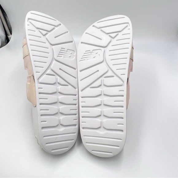 New Balance Women's 202 V2 White Pink Peach Slip On Slides Sandals Shoes Size 12 - Picture 8 of 9